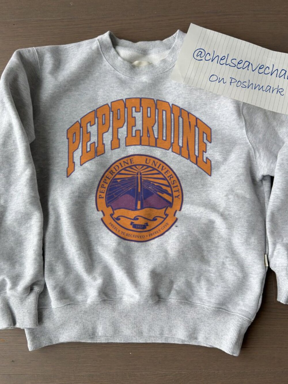 Vintage 90s Pepperdine University Sweatshirt, Christian University in California